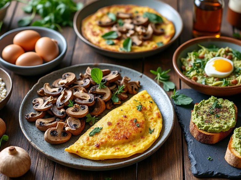 5 recettes du matin aux champignons pour bien démarrer