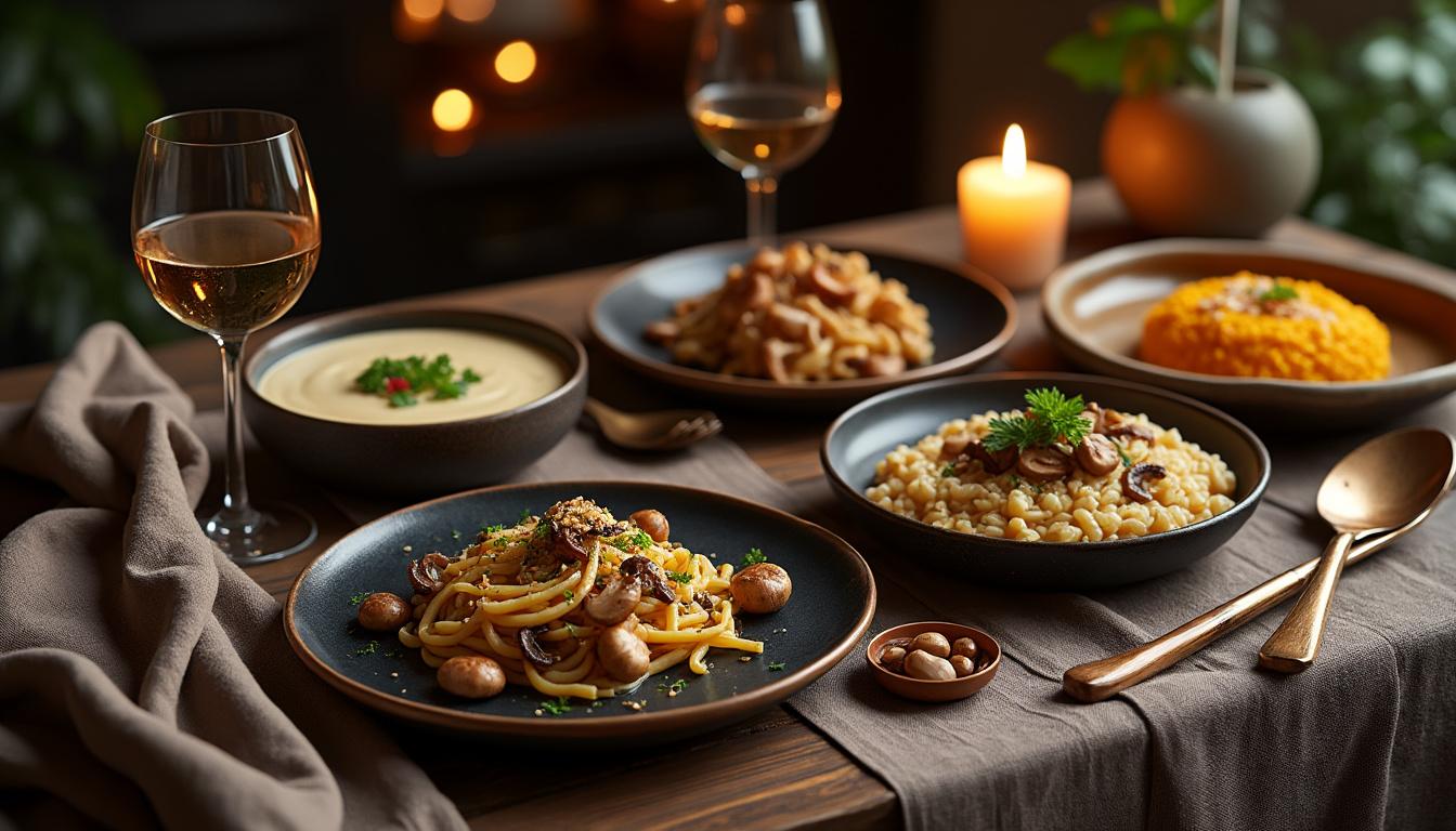 découvrez 5 recettes du soir savoureuses à base de champignons, parfaites pour favoriser un sommeil réparateur et délicieux.