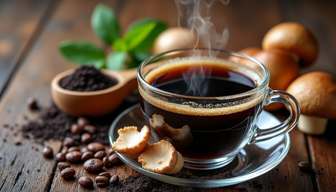 découvrez notre recette facile et rapide pour préparer un café aux champignons maison, une boisson saine et originale pour bien commencer la journée.