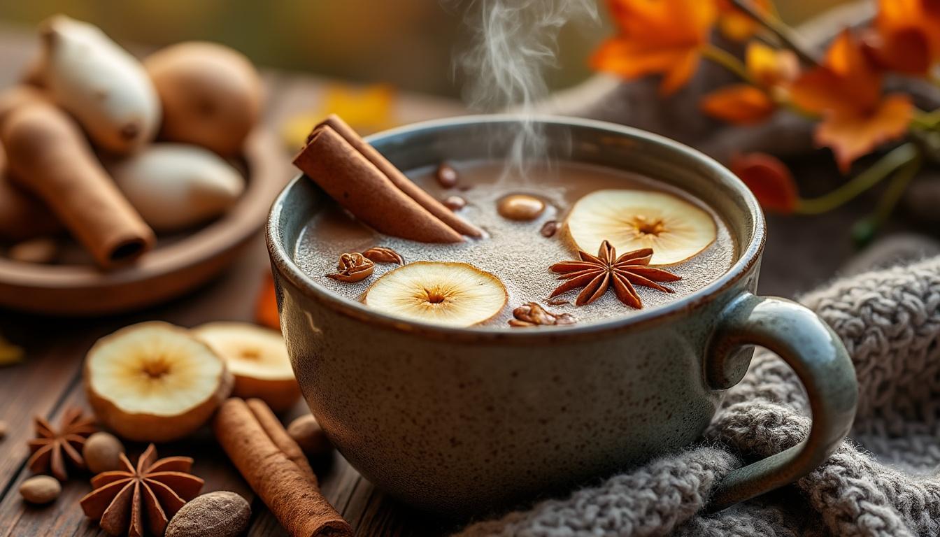 découvrez le chai latte aux champignons, une boisson réconfortante alliant saveurs délicates et bienfaits naturels pour votre bien-être au quotidien.