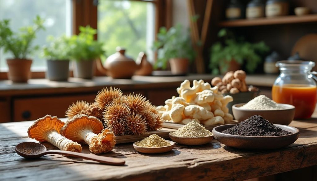 Champignons adaptogènes : conseils pratiques pour dosages et moments idéaux
