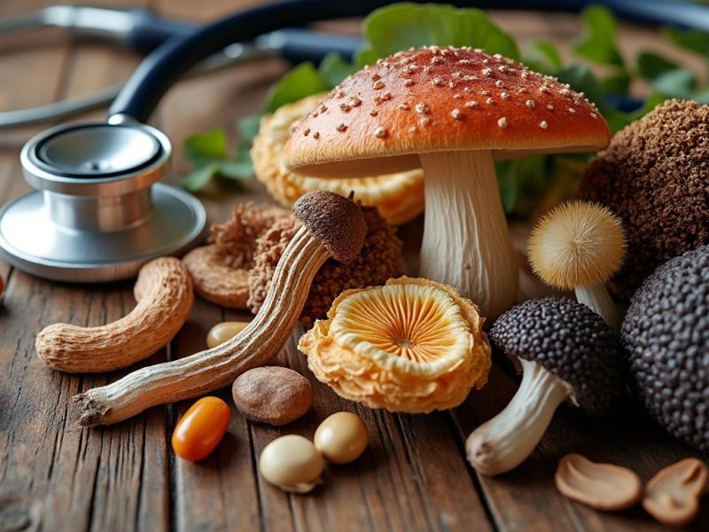 Champignons adaptogènes et anticoagulants : précautions