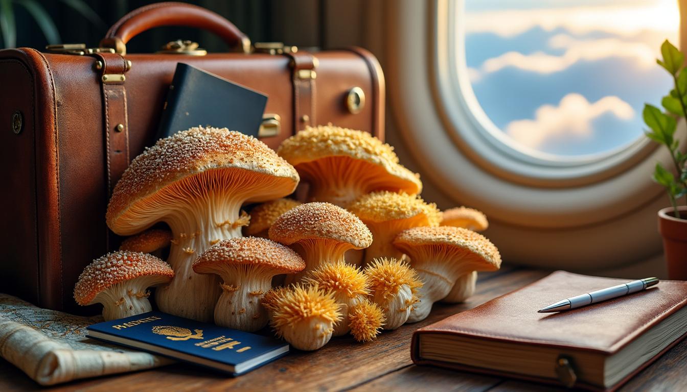 découvrez comment les champignons adaptogènes peuvent aider à combattre le jet lag et améliorer votre expérience de voyage grâce à notre guide complet pour voyageurs.