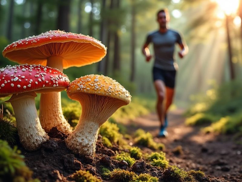 Champignons adaptogènes et running : endurance et performance