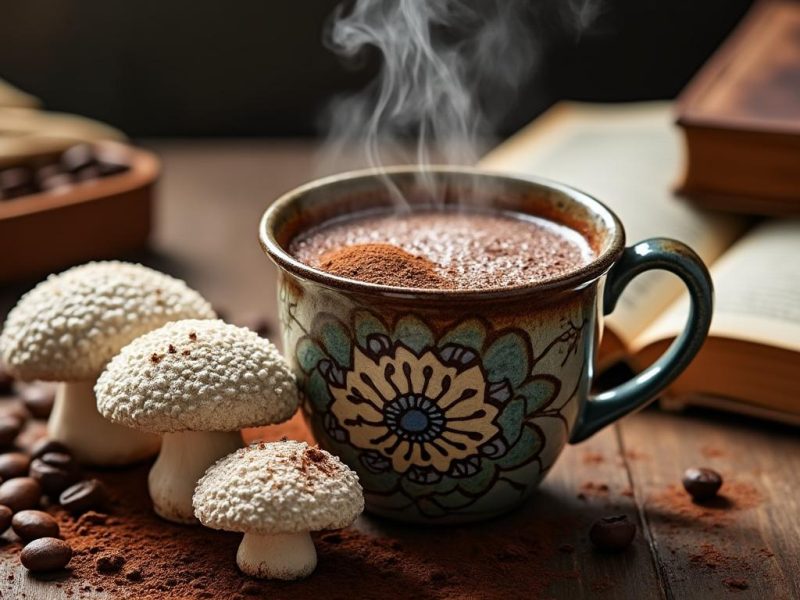 Chocolat chaud Lion&rsquo;s Mane : gourmandise et concentration