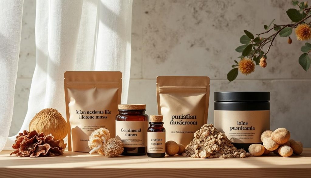 Comparatif des meilleures marques de champignons adaptogènes