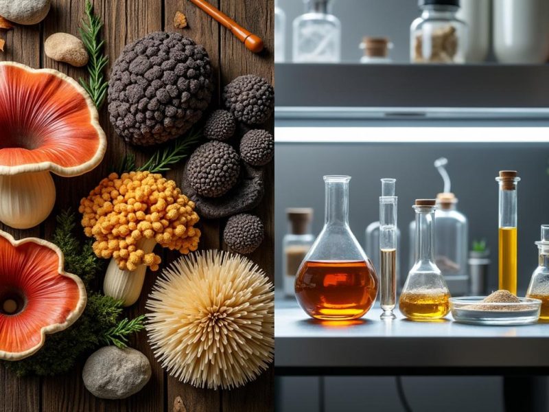 Gaia herbs ou mushroom science : comparatif des meilleurs champignons adaptogènes