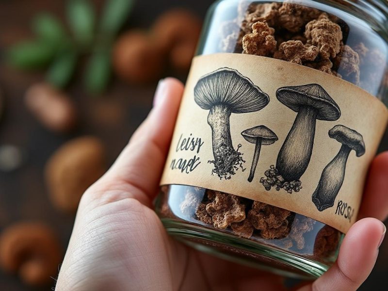 Lire une étiquette de champignons adaptogènes : le guide
