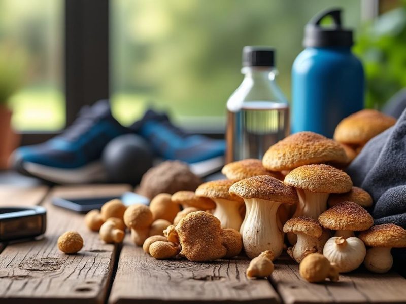 Routine champignons pour le sport et la performance