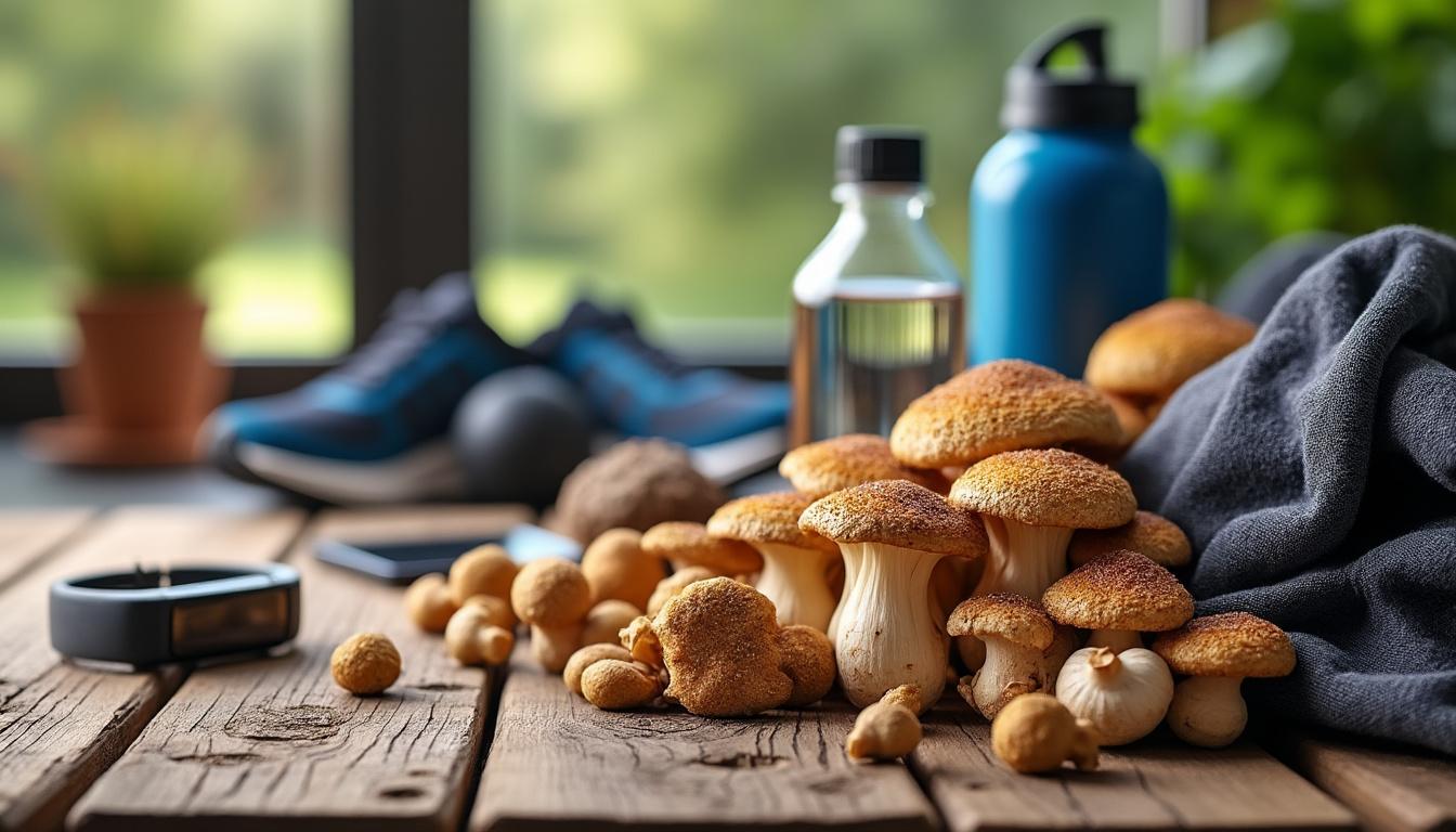 découvrez notre routine champignons spécialement conçue pour améliorer vos performances sportives et optimiser votre énergie au quotidien.