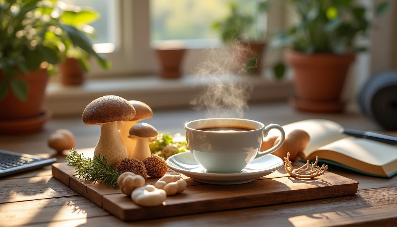 découvrez une routine matinale aux champignons pour booster votre énergie et améliorer votre concentration tout au long de la journée.